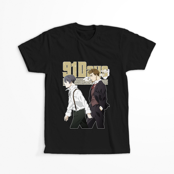 Koszulka Czarna 91 Days - WYBIERZ KOLOR KOSZULKI I FASON