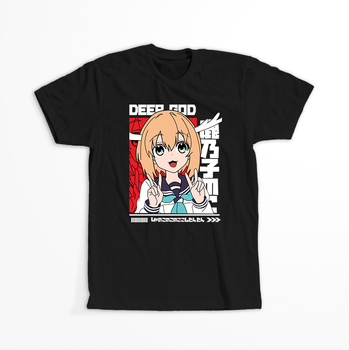 Koszulka Czarna - My Deer Friend Nokotan - WYBIERZ KOLOR KOSZULKI I FASON