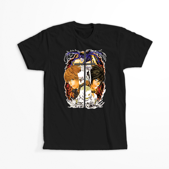 Koszulka Czarna Death Note - WYBIERZ KOLOR KOSZULKI I FASON