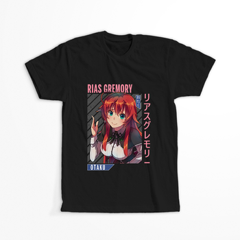 Koszulka Czarna Highschool DxD - WYBIERZ KOLOR KOSZULKI I FASON