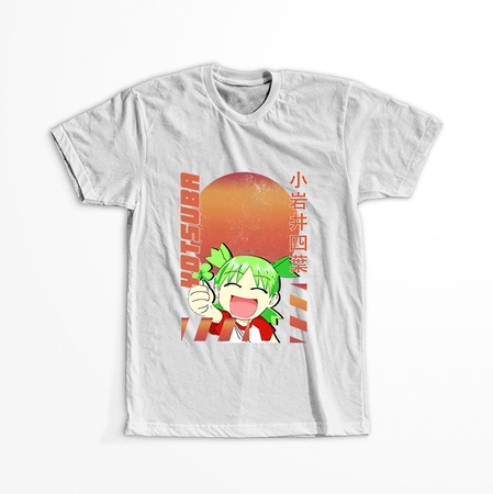 Koszulka Biała Yotsuba! WYBIERZ KOLOR KOSZULKI I FASON