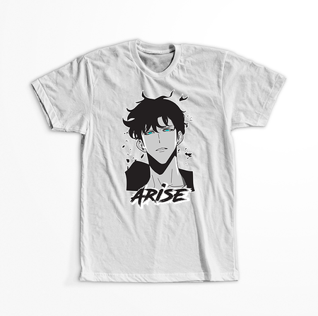 Koszulka Biała - Solo Leveling - WYBIERZ KOLOR KOSZULKI I FASON