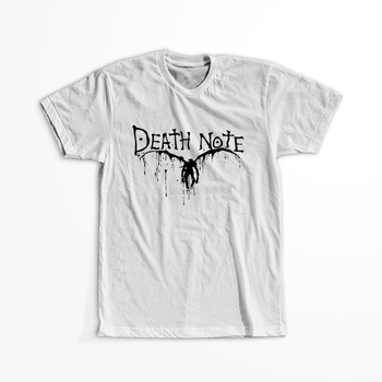 Koszulka Biała Death Note - WYBIERZ KOLOR KOSZULKI I FASON