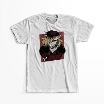 Koszulka Biała Demon Slayer / Kimetsu no Yaiba / Miecz zabójcy demonów - WYBIERZ KOLOR KOSZULKI I FASON