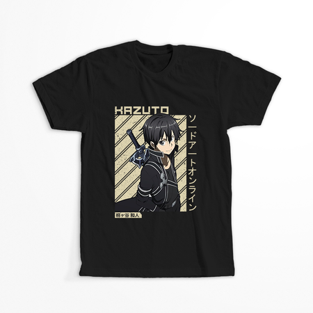 Koszulka Czarna Sword Art Online WYBIERZ KOLOR KOSZULKI I FASON