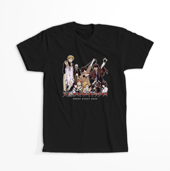 Koszulka Czarna - Bungou Stray Dogs - WYBIERZ KOLOR KOSZULKI I FASON