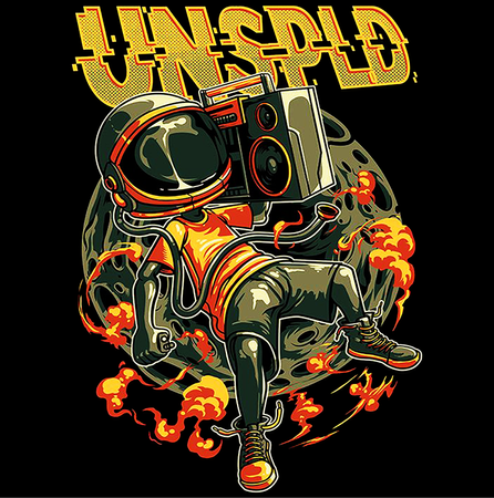 Koszulka Kosmonauta WYBIERZ KOLOR KOSZULKI I FASON