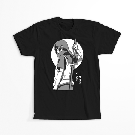 Koszulka Czarna Naruto / Boruto - WYBIERZ KOLOR KOSZULKI I FASON