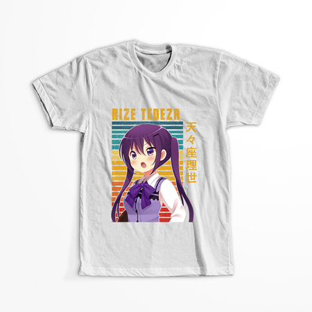 Koszulka Biała - Is the Order a Rabbit?  - WYBIERZ KOLOR KOSZULKI I FASON