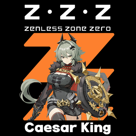 Koszulka Czarna - Zenless Zone Zero - WYBIERZ KOLOR KOSZULKI I FASON