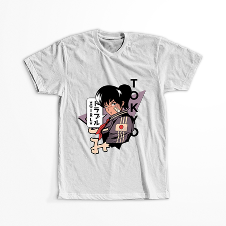 Koszulka Tokyo WYBIERZ KOLOR KOSZULKI I FASON