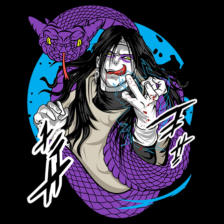 Koszulka Czarna Naruto / Boruto - WYBIERZ KOLOR KOSZULKI I FASON