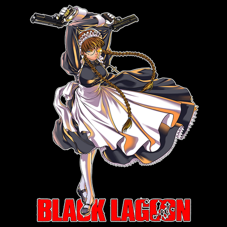 Koszulka Czarna - Black Lagoon - WYBIERZ KOLOR KOSZULKI I FASON