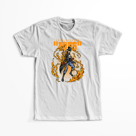 Koszulka Biała One Piece - WYBIERZ KOLOR KOSZULKI I FASON