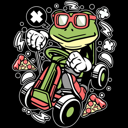Koszulka Gokart KOLOR KOSZULKI I FASON