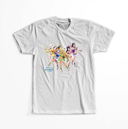 Koszulka Biała Dumbbell Nan Kilo Moteru? - WYBIERZ KOLOR KOSZULKI I FASON