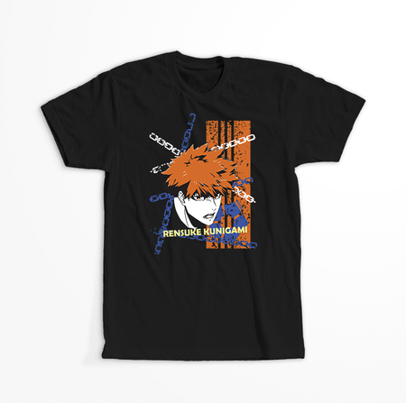 Koszulka Czarna - Blue Lock - WYBIERZ KOLOR KOSZULKI I FASON