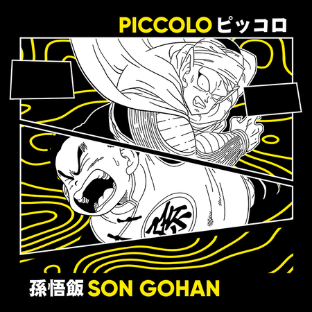 Koszulka Czarna Dragon Ball - WYBIERZ KOLOR KOSZULKI I FASON