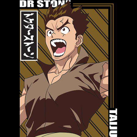 Koszulka Biała Dr. Stone - WYBIERZ KOLOR KOSZULKI I FASON