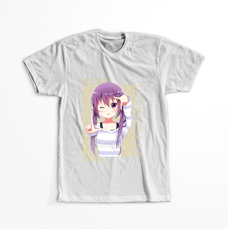 Koszulka Biała - Is the Order a Rabbit? - WYBIERZ KOLOR KOSZULKI I FASON