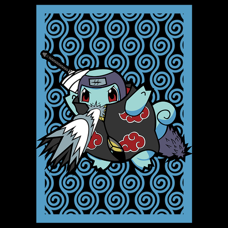 Koszulka Biała - Pokemon x Naruto - WYBIERZ KOLOR KOSZULKI I FASON