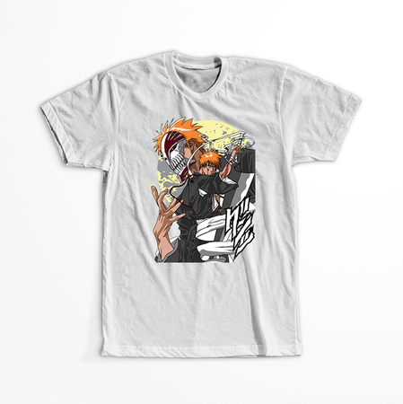 Koszulka Biała Bleach - WYBIERZ KOLOR KOSZULKI I FASON