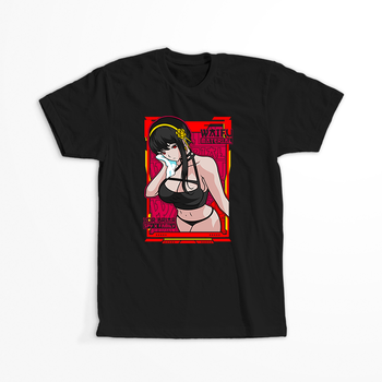 Koszulka Czarna Spy X Family - WYBIERZ KOLOR KOSZULKI I FASON