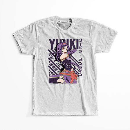 Koszulka Biała Sword Art Online - WYBIERZ KOLOR KOSZULKI I FASON