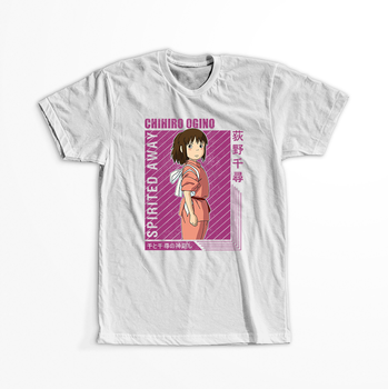 Koszulka Biała - Spirited Away / W krainie bogów - WYBIERZ KOLOR KOSZULKI I FASON