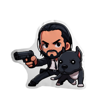 Poduszka Chibi John Wick