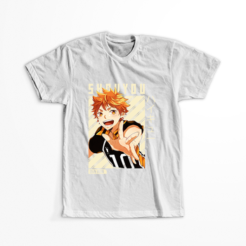 Koszulka Biała - Haikyuu!! - WYBIERZ KOLOR KOSZULKI I FASON
