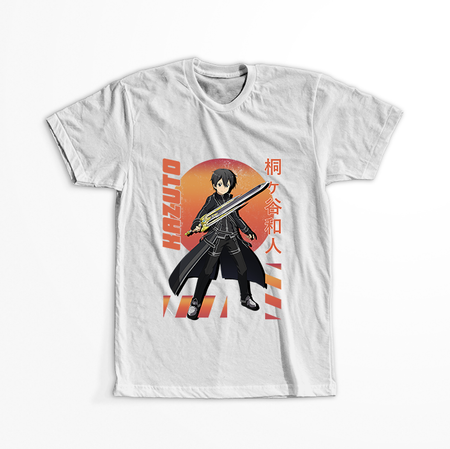 Koszulka Biała Sword Art Online WYBIERZ KOLOR KOSZULKI I FASON