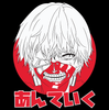 Koszulka Czarna Tokyo Ghoul - WYBIERZ KOLOR KOSZULKI I FASON