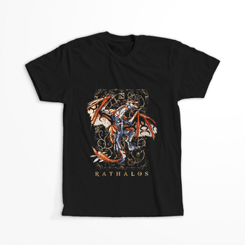 Koszulka Czarna Monster Hunter WYBIERZ KOLOR KOSZULKI I FASON