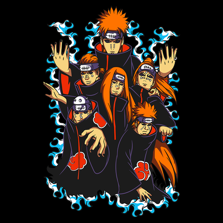 Koszulka Biała Naruto / Boruto - WYBIERZ KOLOR KOSZULKI I FASON