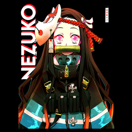 Koszulka Biała Demon Slayer / Kimetsu no Yaiba / Miecz zabójcy demonów - WYBIERZ KOLOR KOSZULKI I FASON