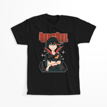 Koszulka Czarna - Kill La Kill - WYBIERZ KOLOR KOSZULKI I FASON