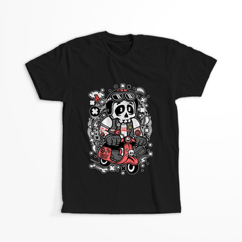 Koszulka Czaszka KOLOR KOSZULKI I FASON