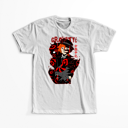 Koszulka Biała - Bungou Stray Dogs - WYBIERZ KOLOR KOSZULKI I FASON