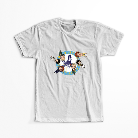 Koszulka Biała Axis Powers Hetalia - WYBIERZ KOLOR KOSZULKI I FASON