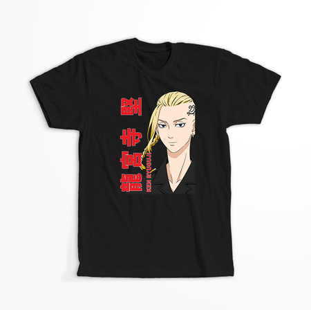 Koszulka Czarna Tokyo Revengers WYBIERZ KOLOR KOSZULKI I FASON