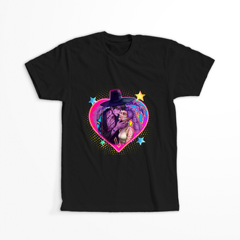 Koszulka Czarna KPop Demon Hunters WYBIERZ KOLOR KOSZULKI I FASON