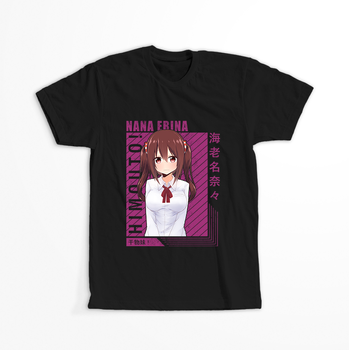 Koszulka Czarna Himoto! Umaru-chan WYBIERZ KOLOR KOSZULKI I FASON