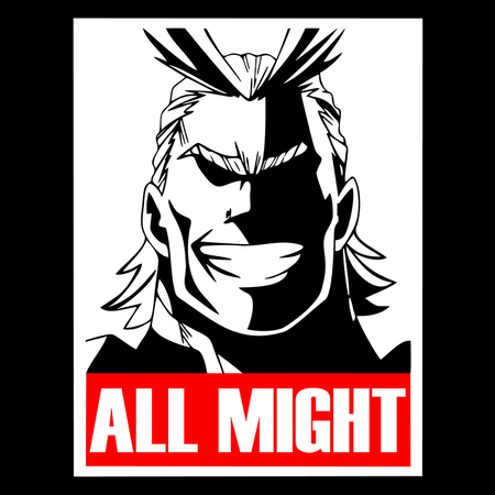 Koszulka Biała My Hero Academia / Akademia bohaterów - WYBIERZ KOLOR KOSZULKI I FASON