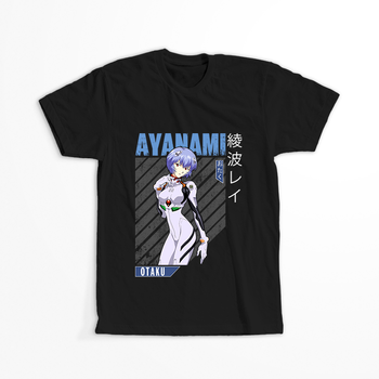 Koszulka Czarna Neon Genesis Evangelion - WYBIERZ KOLOR KOSZULKI I FASON