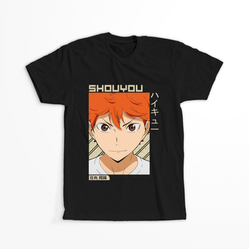 Koszulka Czarna - Haikyuu!! - WYBIERZ KOLOR KOSZULKI I FASON