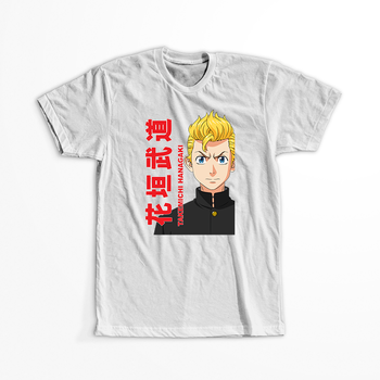 Koszulka Biała Tokyo Revengers WYBIERZ KOLOR KOSZULKI I FASON