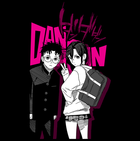 Koszulka Czarna Dandadan - WYBIERZ FASON KOSZULKI