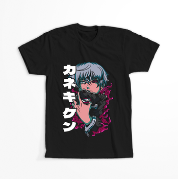 Koszulka Czarna Tokyo Ghoul - WYBIERZ KOLOR KOSZULKI I FASON