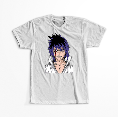 Koszulka Biała Naruto / Boruto - WYBIERZ KOLOR KOSZULKI I FASON